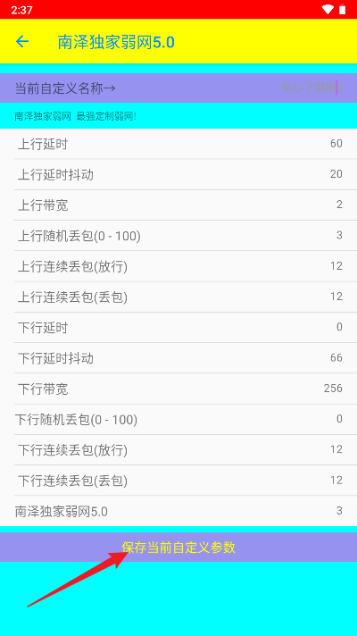 南泽弱网工具最新版本