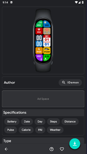 小米手环9表盘自定义APP(Mi Band 9 Faces)