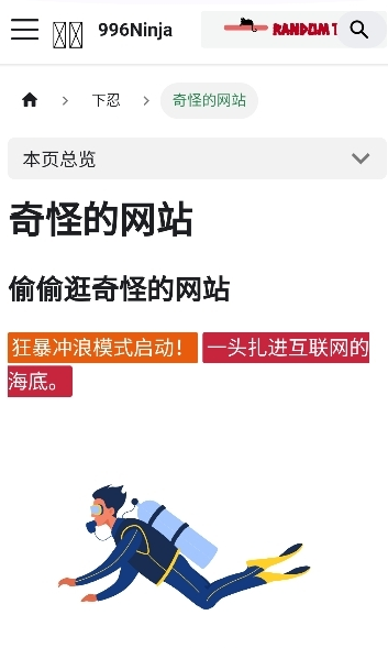 996Ninja忍者摸鱼软件