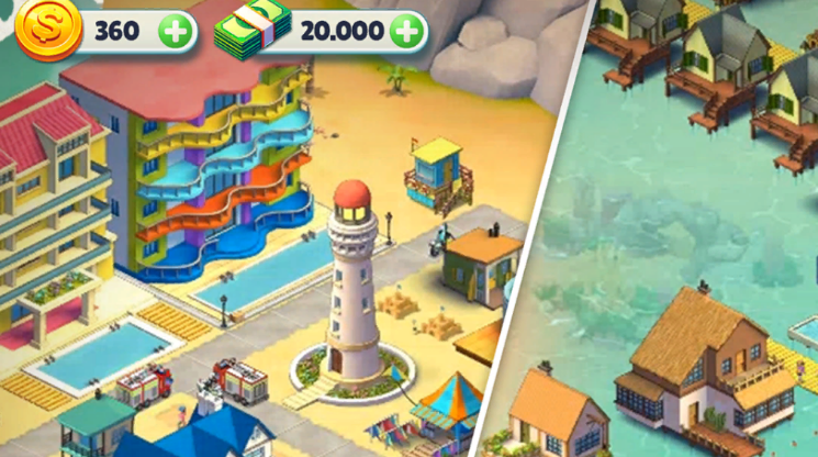 舒适小镇游戏无限金币钞票版(Cozy Town)