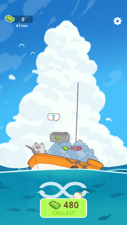 猫海捕鱼免广告最新版