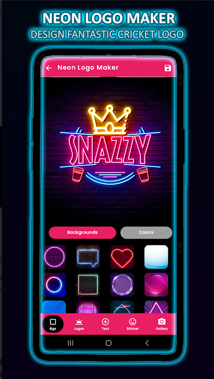 霓虹灯标志制作器app(Neon Logo Maker)