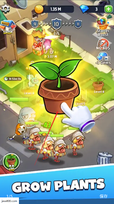 合并植物僵尸防御无限金币钻石下载2025免广告版