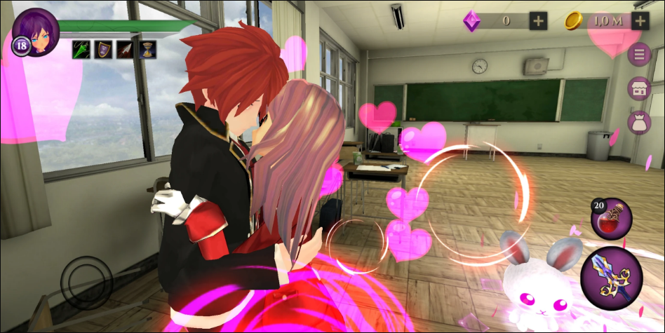 动漫高中僵尸模拟器最新版(Anime High School Zombie)