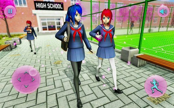 动画学校女孩生活模拟v1.0.2(3)
