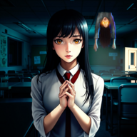 恐怖动漫女学生