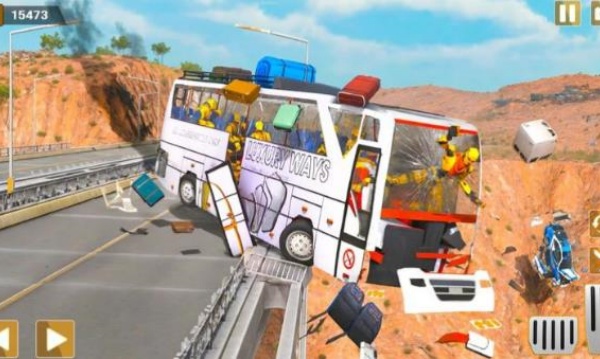 3D高速公路巴士碰撞模拟器v1.8(1)