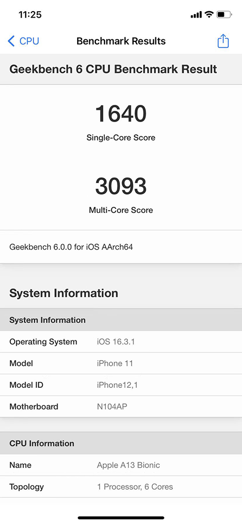 Geekbench6 ios版v6.6.0(3)