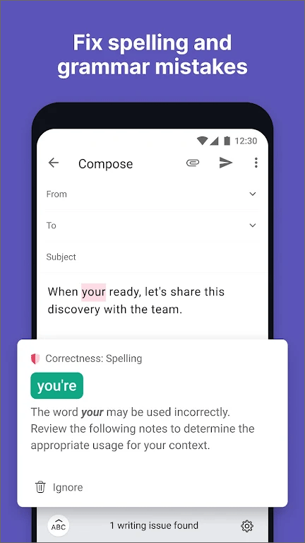 Grammarly苹果手机版v8.3.1(4)
