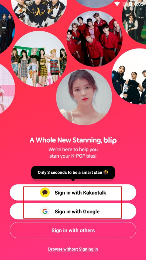 KPop追星必备APPBlip