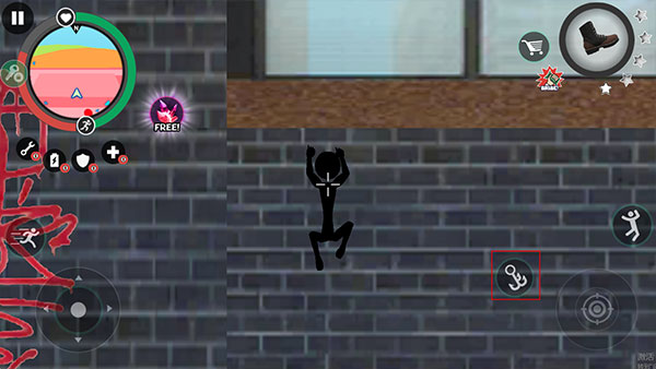 火柴人绳索英雄2无限金币钻石版