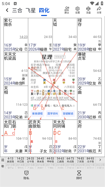 星理紫微斗数软件