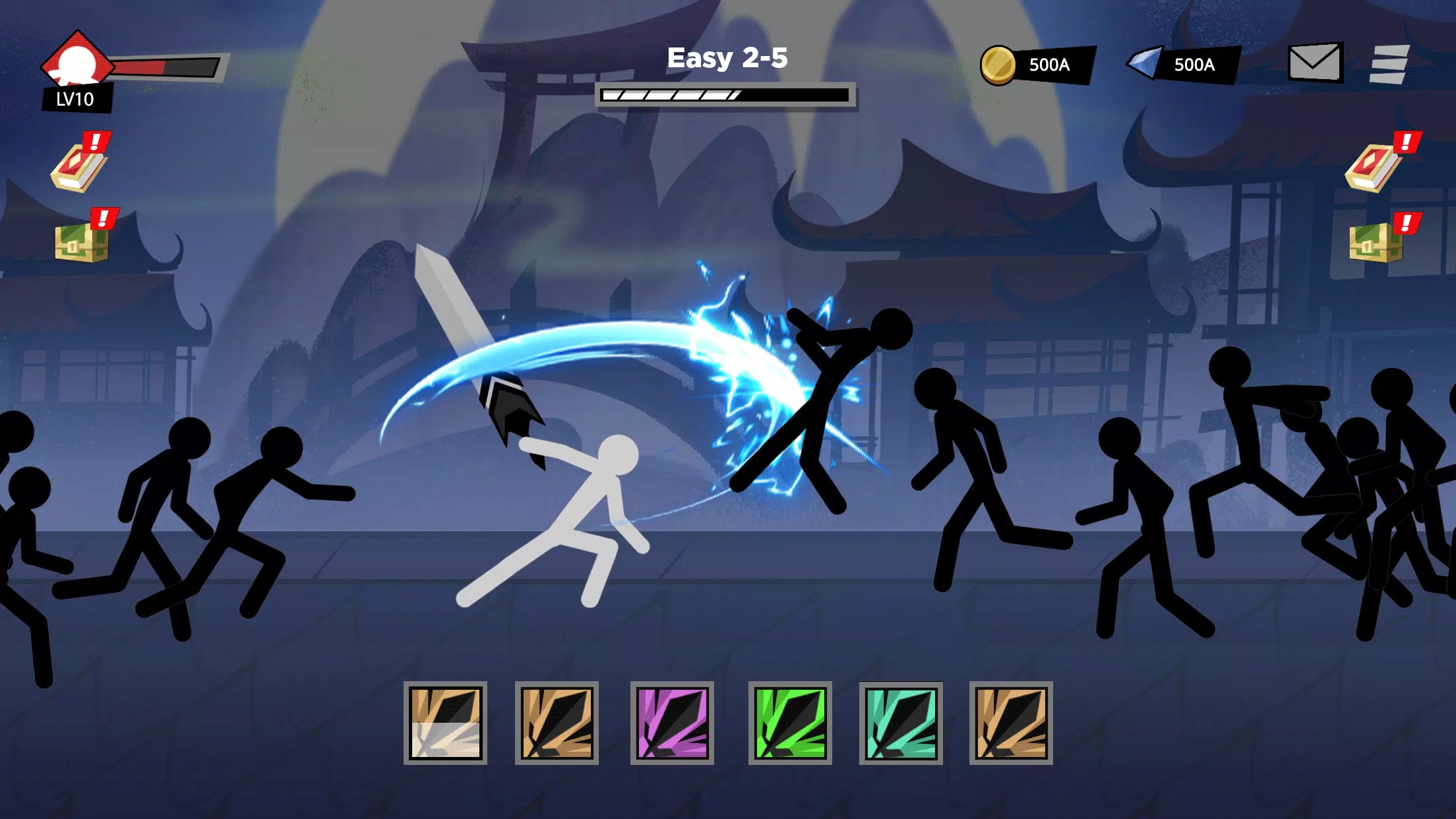 火柴人神话死亡阴影游戏折相思辅助菜单版(Stickman Myth)v0.0.208(1)