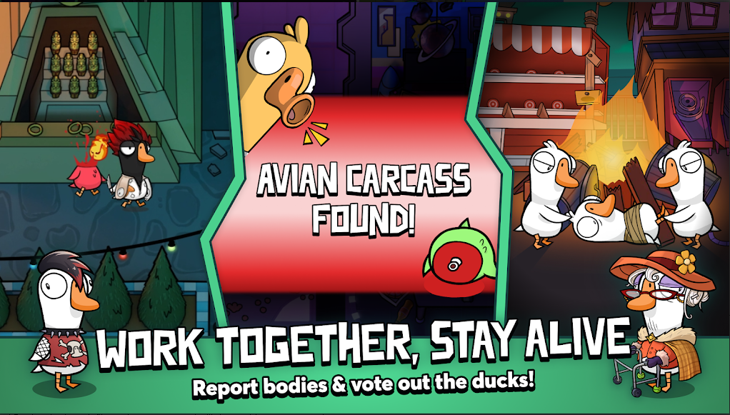 鹅鸭杀手游汉化版(Goose Goose Duck)v3.15.02(1)
