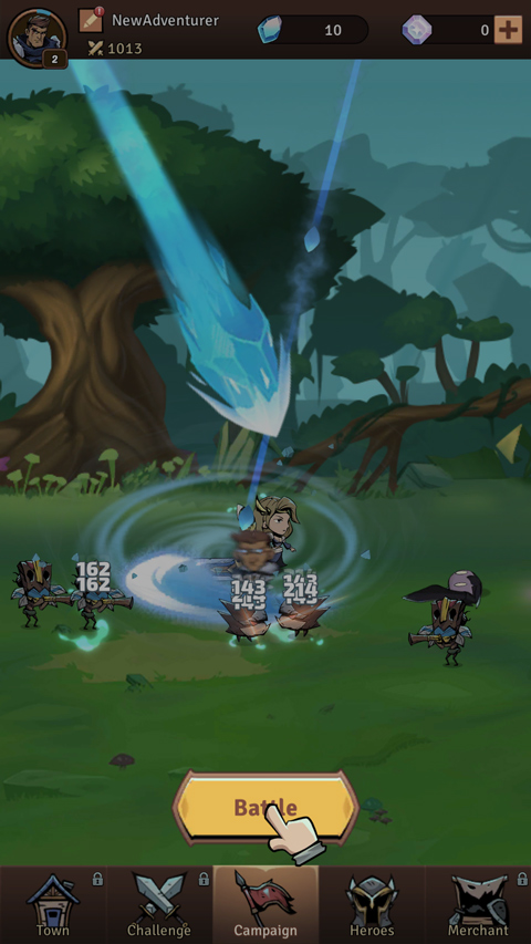 英雄冒险闲置突袭内置MOD菜单版(Hero Adventure)