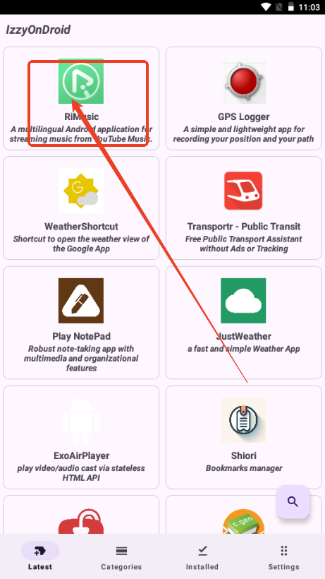 IzzyOnDroid开源仓库客户端
