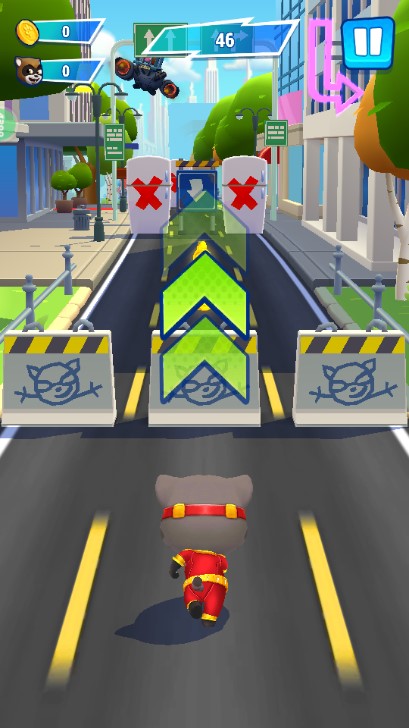 汤姆猫英雄跑酷内购最新版2026v25.1.6.8456(2)