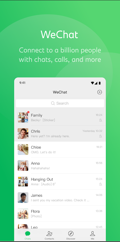 WeChat微信国际版下载安卓版v8.0.60(1)