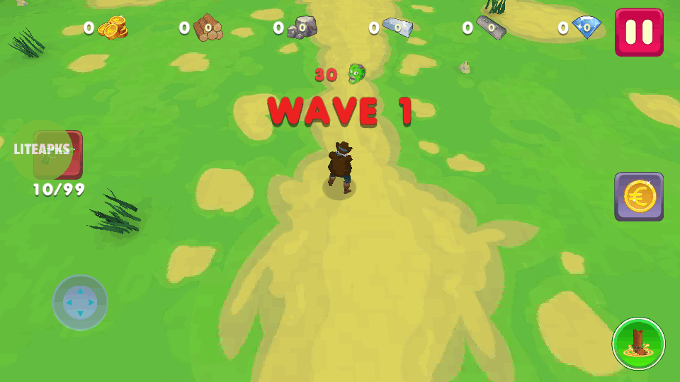两个家伙和僵尸破解版无限钻石无限金币(Two Guys And Zombies 3D)v0.818(2)