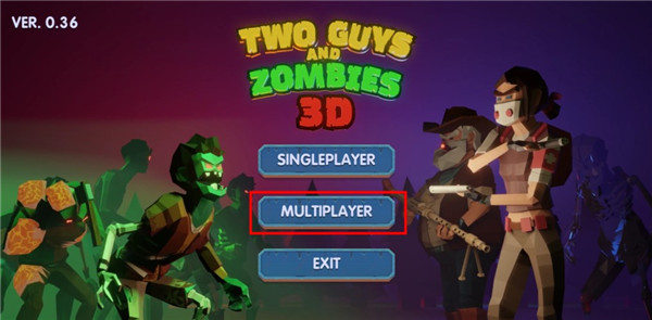 两个家伙和僵尸破解版无限钻石无限金币(Two Guys And Zombies 3D)