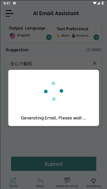智能AI电子邮件编写器 APP(Smart AI Email Writer)v1.0(3)