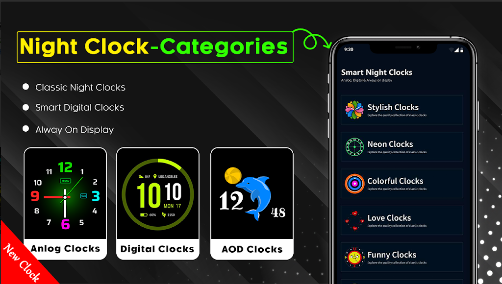 夜钟始终显示APP(Smart Night Clocks)v2.0(1)