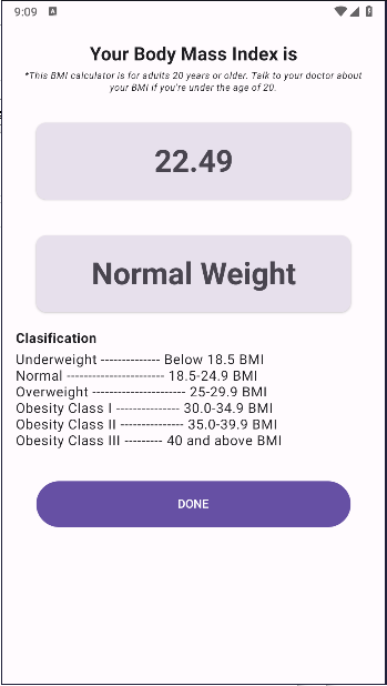 体重指数计算器专业版v1.1.0(3)