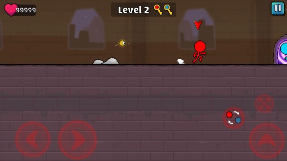 红蓝火柴人2无限皮肤无敌版(Red & Blue Stickman 2)