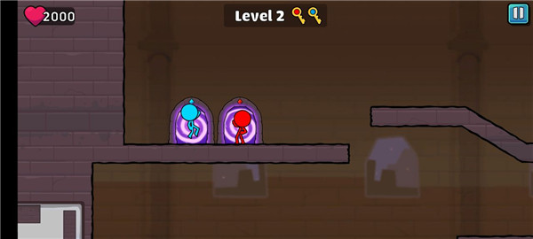 红蓝火柴人2无限皮肤无敌版(Red & Blue Stickman 2)