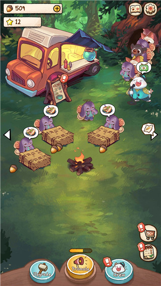 露营猫咖啡内置菜单版(Campfire Cafe)