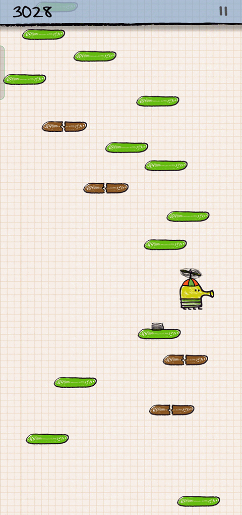 涂鸦跳跃(doodle jump)全解锁版