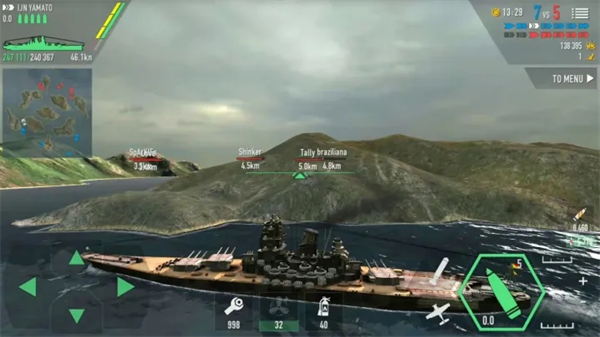 战舰激斗内置mod悬浮窗菜单最新版2025(Battle of Warships)