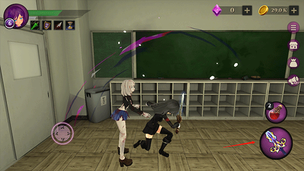 动漫高中僵尸模拟器最新版(Anime High School Zombie)