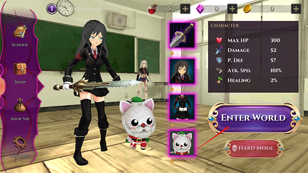 动漫高中僵尸模拟器最新版(Anime High School Zombie)