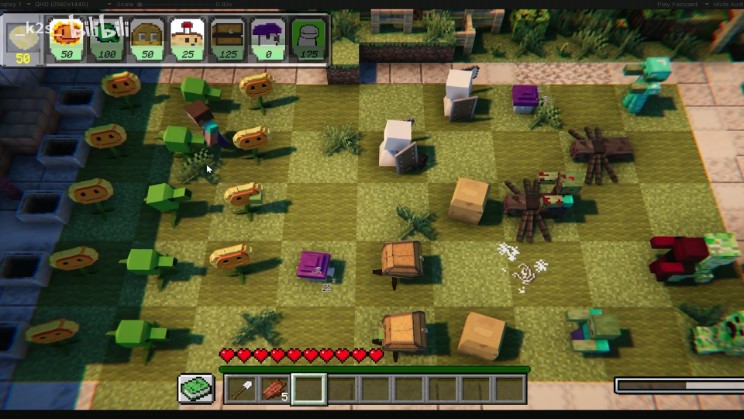 PVZMC植物大战僵尸MC版