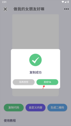 表白代码生成器免费可复制版