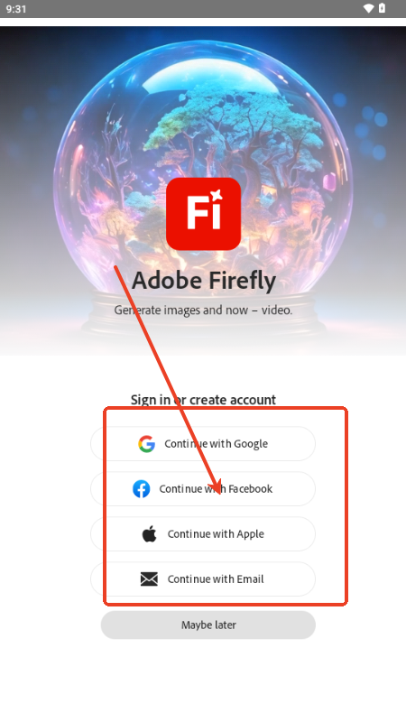 Adobe Firefly手机版下载2025最新版本