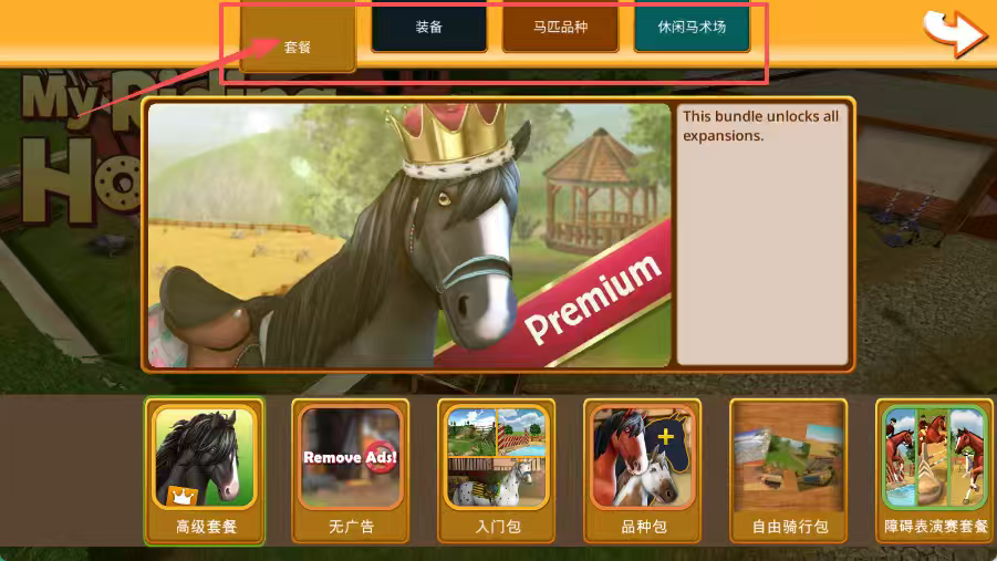 马的世界3d我的坐骑