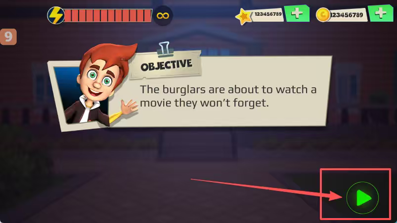 Scary Robber