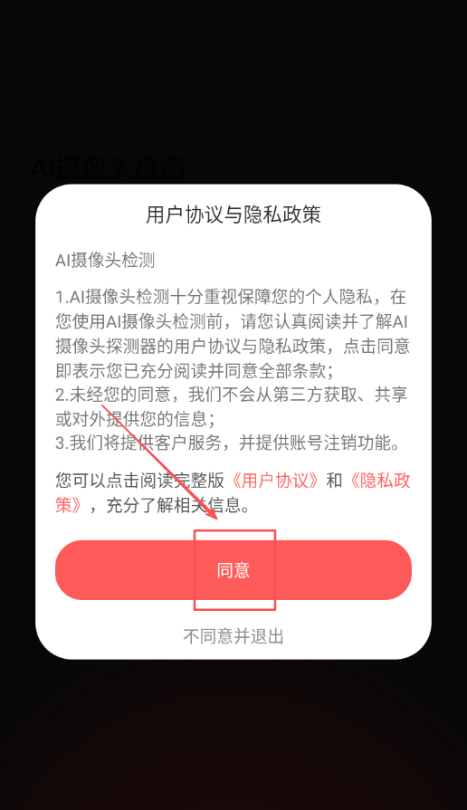 AI摄像头检测