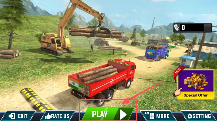 truck driving