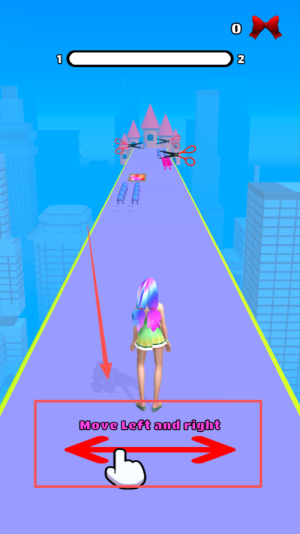 头发赛跑者