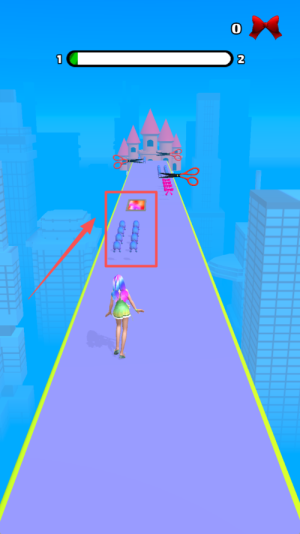 头发赛跑者
