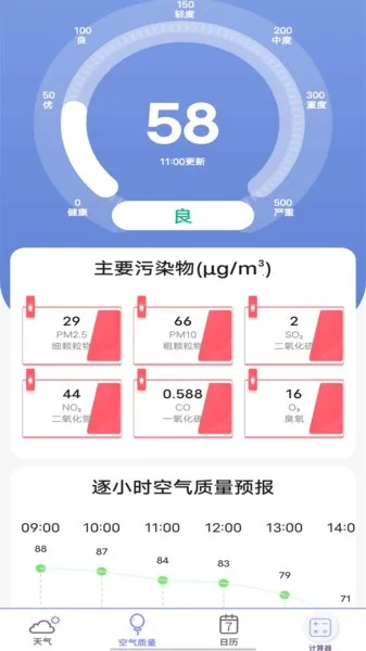 实时天气预报官(天气计算助手)