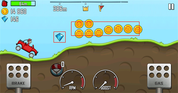 登山赛车国际服2025最新版(Hill Climb Racing)