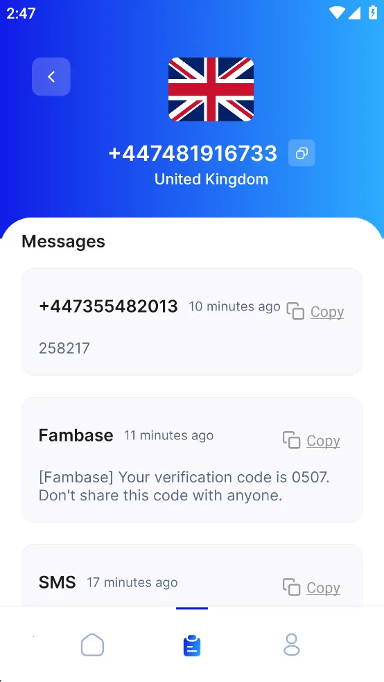 receive-sms(虚拟号接码)