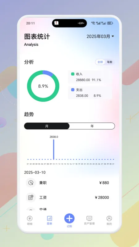 富一代小账本(极速记账理财)v1.1(3)
