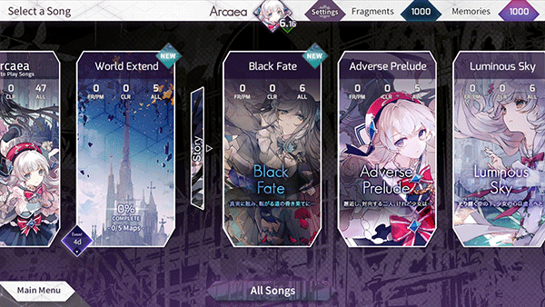 arcaea音游ios版v6.10.3(3)