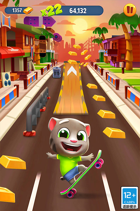 汤姆猫跑酷ipad版v25.4.6(2)