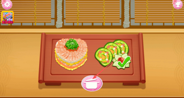 烹饪寿司卷